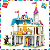 Bộ lắp ghép đồ chơi lego cho bé gái từ 6 tuổi qman 32014 lâu đài cầu vồng - ảnh sản phẩm 2
