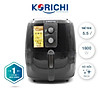 Nồi chiên không dầu korichi - krc-6155 - 5.5l 1800w - hàng chính hãng - ảnh sản phẩm 1