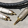Dây tín hiệu âm thanh chống nhiễu 3.5mm ra 2 đầu rca mạ vàng audiomeca sw - ảnh sản phẩm 6