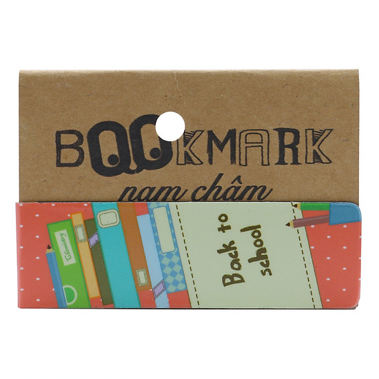 Bookmark nam châm kính vạn hoa - time for school - ảnh sản phẩm 1