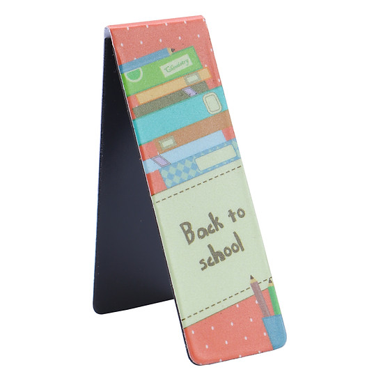 Bookmark nam châm kính vạn hoa - time for school - ảnh sản phẩm 3