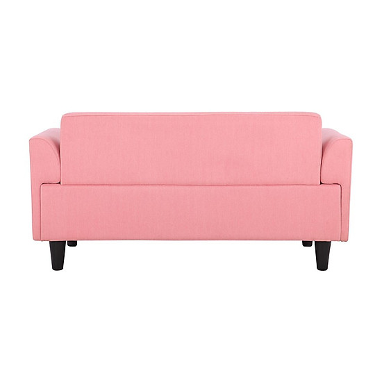 H-beau sofa vải 2 chỗ 144x73x73 cm màu hồng - ảnh sản phẩm 4