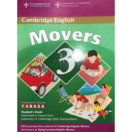 Cambridge young learner english test movers 3 student book - ảnh sản phẩm 2