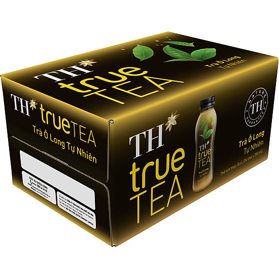 Thùng 24 chai trà ô long tự nhiên thtruetea 350ml - ảnh sản phẩm 2