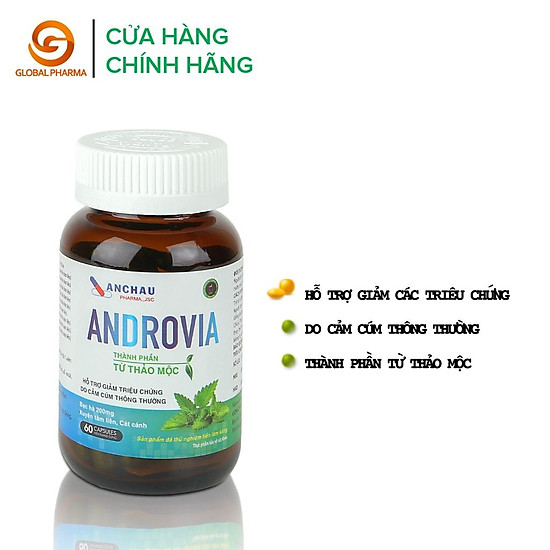 Viên uống androvia dược phẩm an châu xuyên tâm liên giảm cảm cúm, ho - ảnh sản phẩm 4