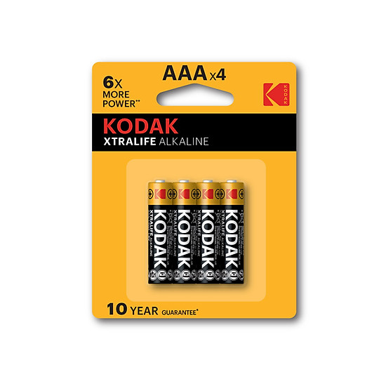 Bộ 4 pin kodak alkaline aaa ubl ib0124 - ảnh sản phẩm 1