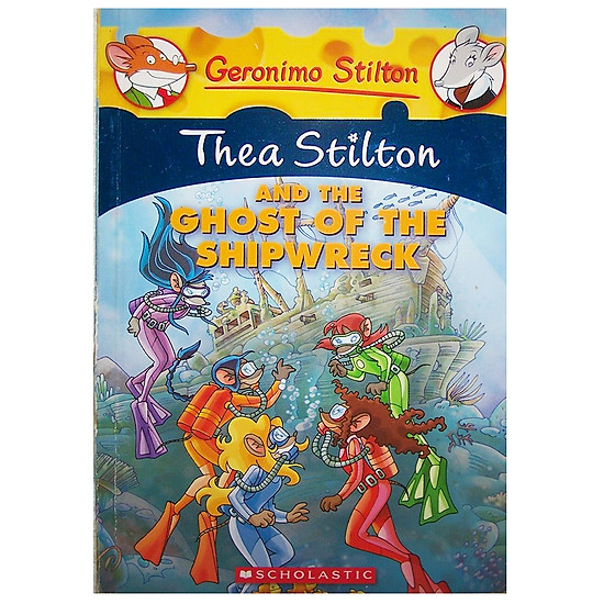 Geronimo stilton book 3 thea stilton and the ghost of the shipwreck - ảnh sản phẩm 1