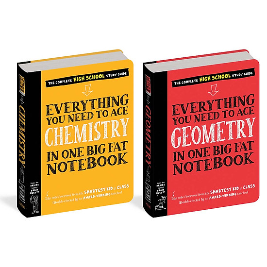 Everything you need to ace chemistry and geometry - sổ tay hóa và hình học - ảnh sản phẩm 1