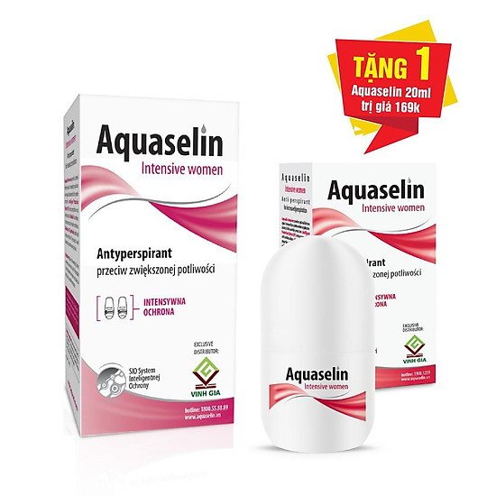 Lăn khử mùi dành cho nữ 20ml - 50ml aquaselin - ảnh sản phẩm 3