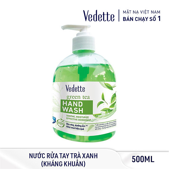 Nước rửa tay vedette các loại 400ml dạng túi - kháng khuẩn và dưỡng ẩm - ảnh sản phẩm 5