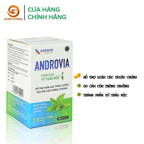 Viên uống androvia dược phẩm an châu xuyên tâm liên giảm cảm cúm, ho - ảnh sản phẩm 2