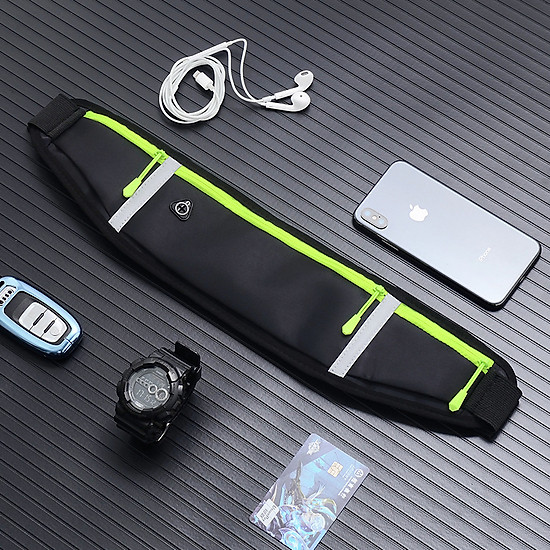 Túi đeo bụng phát sáng đựng điện thoại và phụ kiện chạy thể dục đa năng - ảnh sản phẩm 2