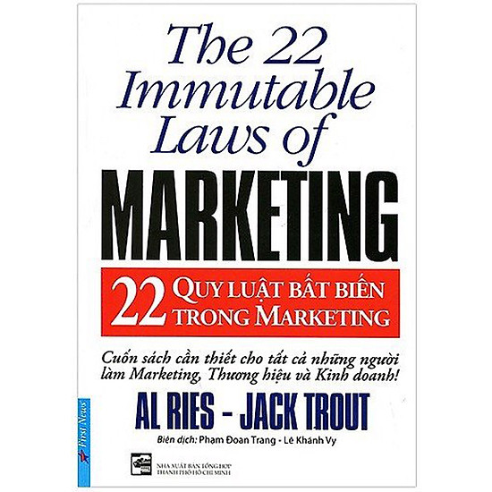 22 quy luật bất biến trong marketing - ảnh sản phẩm 1