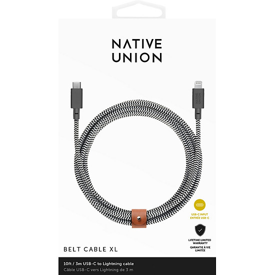 Dây cáp native union belt cable - kv - c - lightning - hàng chính hãng - ảnh sản phẩm 5