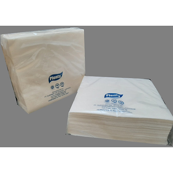 Combo 02 gói khăn giấy ăn dinner napkin plenty 2 lớp 50 tờ gói - ảnh sản phẩm 3