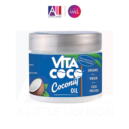 Dầu dừa hữu cơ nguyên chất ép lạnh vita coco coconut oil 50ml  bill anh - ảnh sản phẩm 1