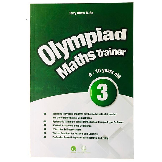 Sách olympiad maths trainer 1,2,3 - luyện thi toán  tiếng anh - ảnh sản phẩm 5