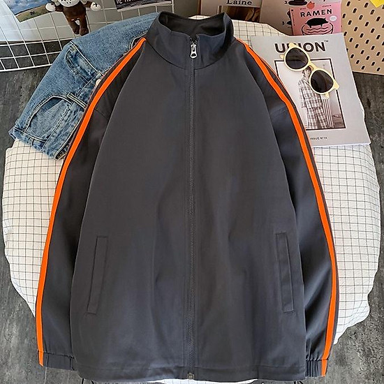 Áo khoác nam vải dày dặn - áo khoác 3 sọc nam - ảnh sản phẩm 9