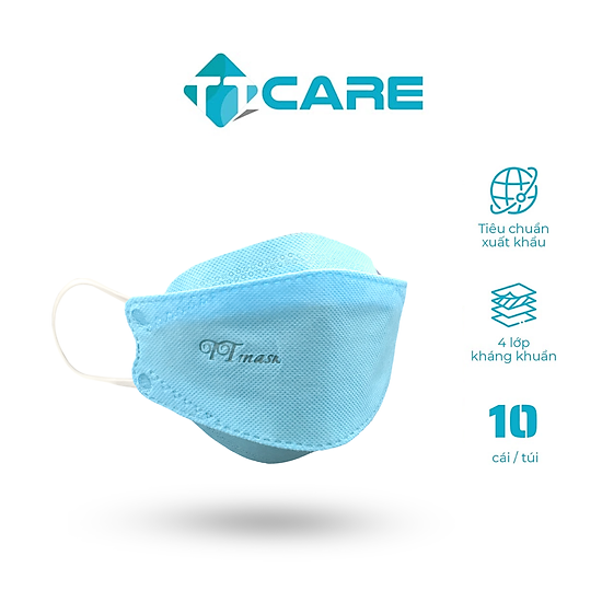 Khẩu trang y tế 4d túi ttmask bảo vệ sức khỏe ngăn bụi bẩn với thiết kế 3 - ảnh sản phẩm 2