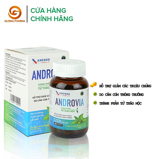 Viên uống androvia dược phẩm an châu xuyên tâm liên giảm cảm cúm, ho - ảnh sản phẩm 1