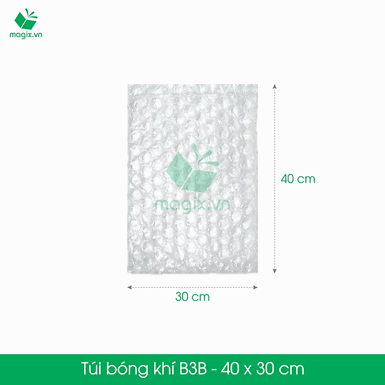 B3b - 40x30 cm - 100 túi bong bóng khí - túi màng xốp hơi - ảnh sản phẩm 1