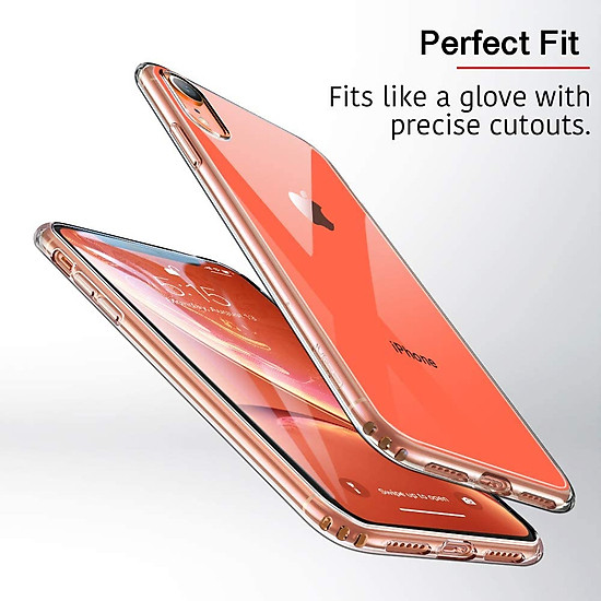 Ốp lưng dẻo dành cho iphone xr hiệu ultra thin mỏng 0.6mm chống trầy - ảnh sản phẩm 6