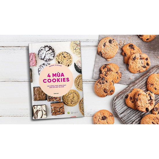 Sách 4 mùa cookies 100 công thức bánh quy siêu dễ làm tại nhà - skybooks - ảnh sản phẩm 3
