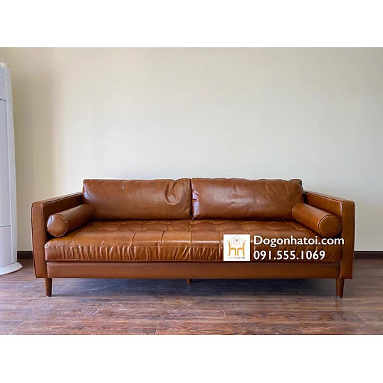 Sofa da cao cấp nhập khẩu phòng khách đẹp sf401 - đồ gỗ nhà tôi - ảnh sản phẩm 9