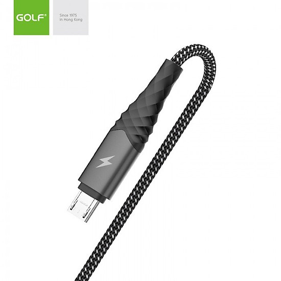 Cáp sạc dây dù micro golf gc67 chiều dài 1m - hàng chính hãng - ảnh sản phẩm 3