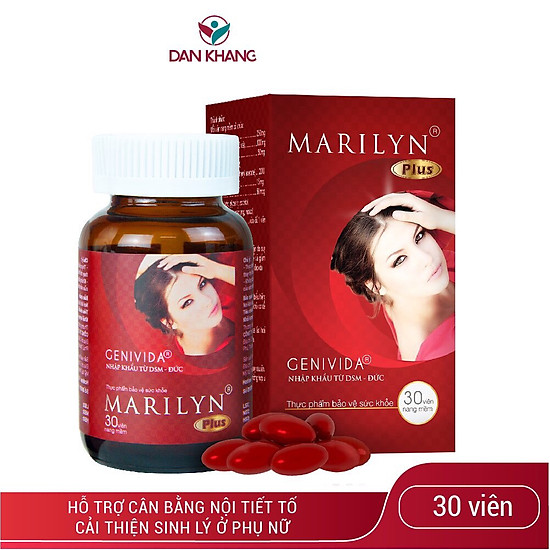 Combo 3 viên uống tăng cường nội tiết tố nữ marilyn plus hộp 30v - ảnh sản phẩm 4