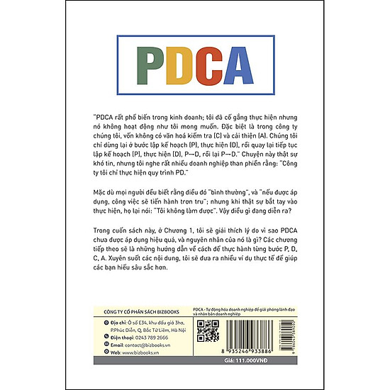 Pdca - tự động hóa doanh nghiệp để giải phóng lãnh đạo và nhân bản doanh - ảnh sản phẩm 2