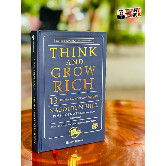 Bìa cứng -think and grow rich - 13 nguyên tắc nghĩ giàu - ảnh sản phẩm 1