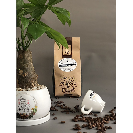 Cà phê arabica cầu đất cao cấp kantata 500g, 100% quả chín, rang mộc - ảnh sản phẩm 1