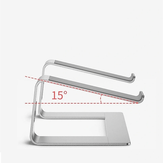 Giá đỡ nâng laptop stand hợp kim nhôm hỗ trợ tản nhiệt cho macbook và - ảnh sản phẩm 9