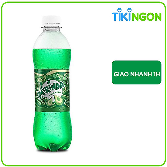 Chai nước giải khát có gaz mirinda soda kem 390ml chai - ảnh sản phẩm 3