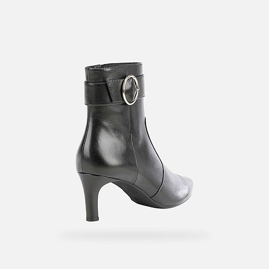 Giày boots nữ geox d bibbiana c - black - ảnh sản phẩm 5