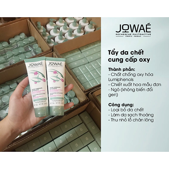 Tẩy da chết cung cấp oxy jowae se khít lỗ chân lông mỹ phẩm thiên nhiên - ảnh sản phẩm 2