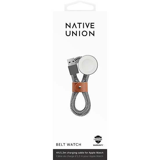 Dây cáp sạc native union cho apple watch - belt cable apple watch zebra - ảnh sản phẩm 1