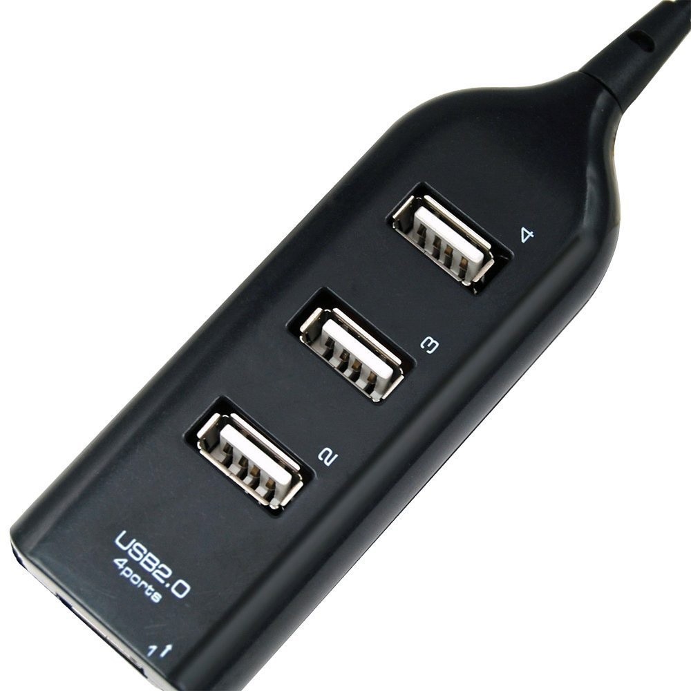 Bộ chia 3 cổng usb 2.0 (USB 2.0 hub) - Đen 2