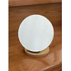 Gương trang điểm đế gỗ để bàn xinh xắn hình tròn - ảnh sản phẩm 4