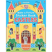 Sách tương tác tiếng Anh - Usborne Make a Picture Sticker Book Castles