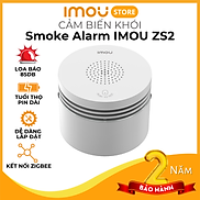 Cảm biến khói Imou ZS2 - Smoke Alarm IMOU ZS2, phát hiện và báo động khói