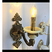 Đèn gắn tường kiểu cổ điển, đèn trang trí phong cách châu âu kiểu cắm nến