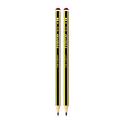 Hộp 12 bút chì Staedtler 120-HB bút Đức sọc vàng đen đầu đỏ