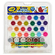 Bộ Màu Nước 42 Màu Tẩy Rửa Được - Crayola Washable Kids Paint