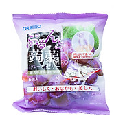 Thạch trái cây Orihiro gói nhỏ 6 cái gói vị nho tím
