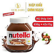 Bơ Hạt Phỉ Phết Cacao Nutella Hũ Thủy Tinh 630G
