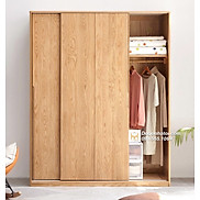 Tủ quần áo của lùa 2 cánh gỗ sồi tự nhiên 2m x 1m8 - TA215 4.200k m2