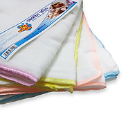 Bịch 2 Khăn sữa tắm SUNBABY 80x65cm 100% cotton Đồ dùng vệ sinh cho bé