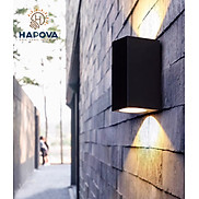 Đèn gắn tường, đèn hắt 2 đầu ngoài trời Chống nước ngoài trời HAPOVA